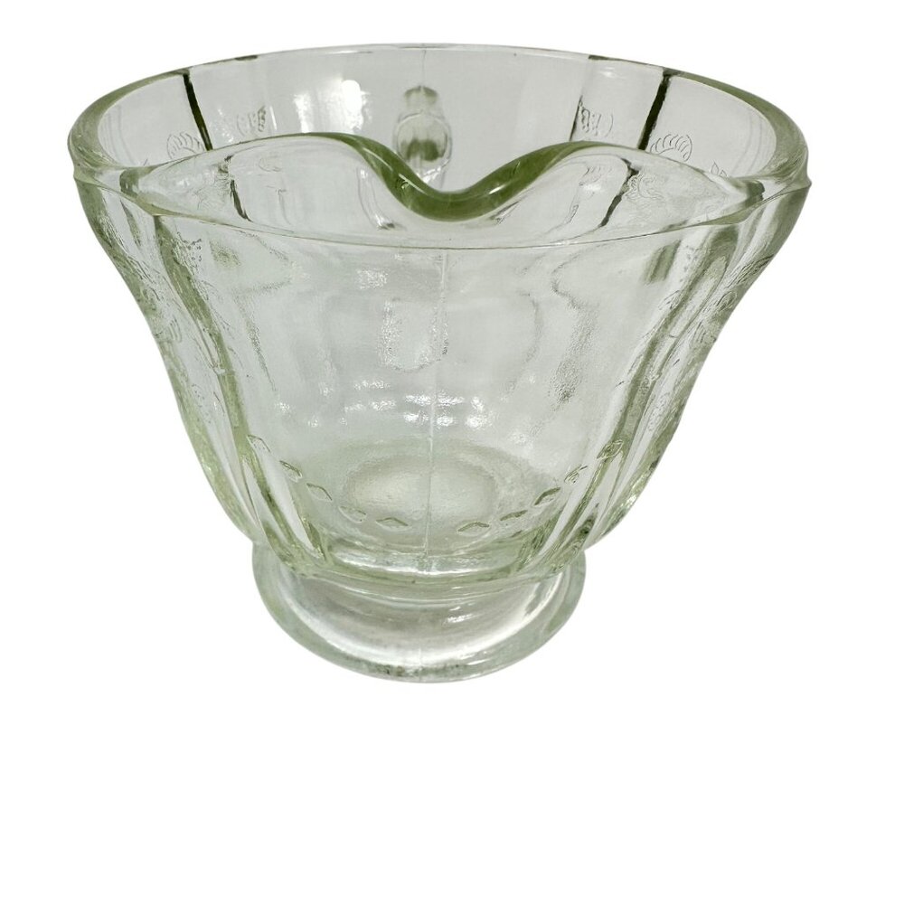 Depression Glass Federal Madrid Clear Creamer Pitcher - Picture 4 of 5